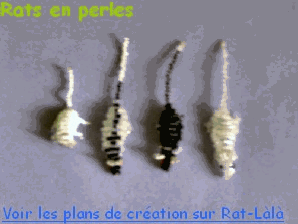 rat en pate fimo
