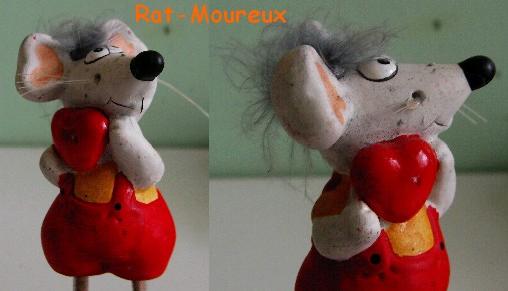 rat en pate fimo