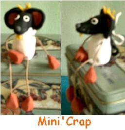 rat en pate fimo