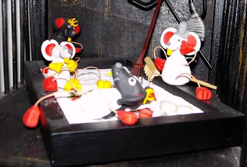rat en pate fimo